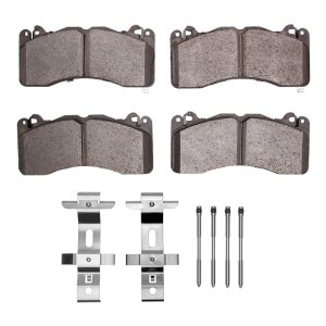 Ford Mustang Brake Pads - Front - R1 Concepts - Semi Met - `15-`23